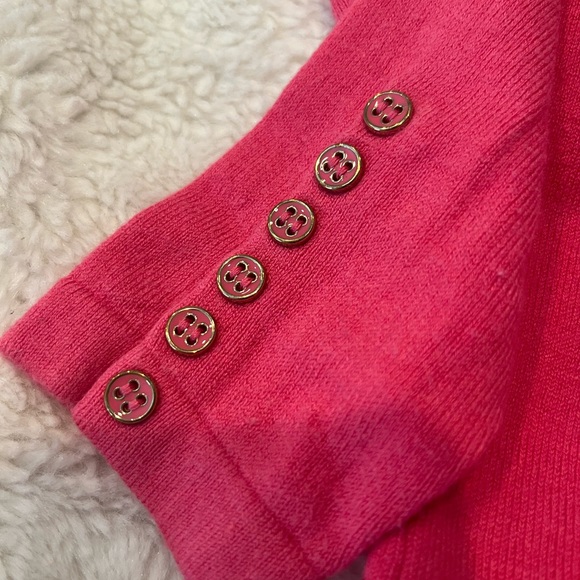 EUC J. McLaughlin pink sweater 5T - Picture 3 of 3